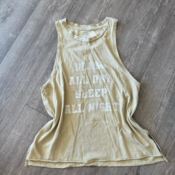 AERIE psycho oversized tank top 🤍 - Picture 12 of 12